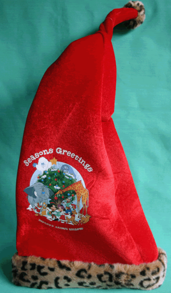 DISNEY ANIMAL PRINT HOLIDAY HAT DISNEY ANIMAL KINGDOM THEME PARK ADULT